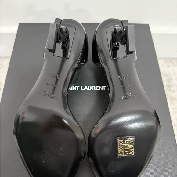 Saint Laurent Opyum Black Heels - Picture 5 of 6